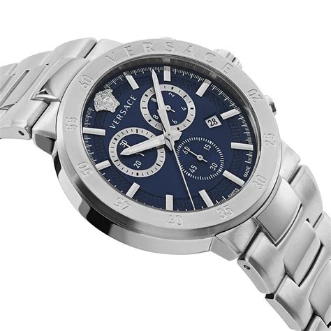 Versace Urban Mystique Chronograph IP Stainless Steel Men's 